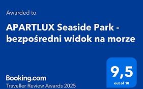 APARTLUX Seaside Park - bezpośredni widok na morze